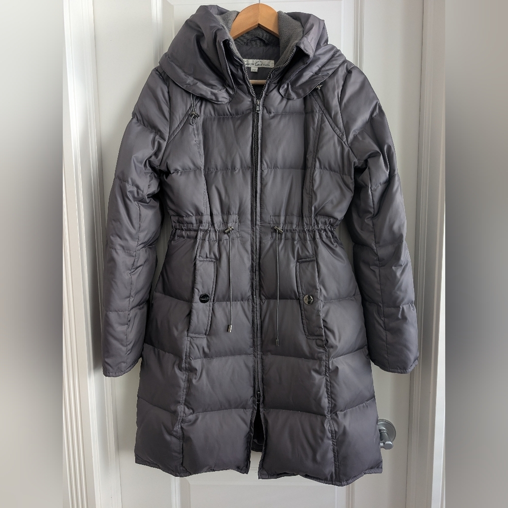 Kenneth Cole New York | Grey Puffer Coat | S